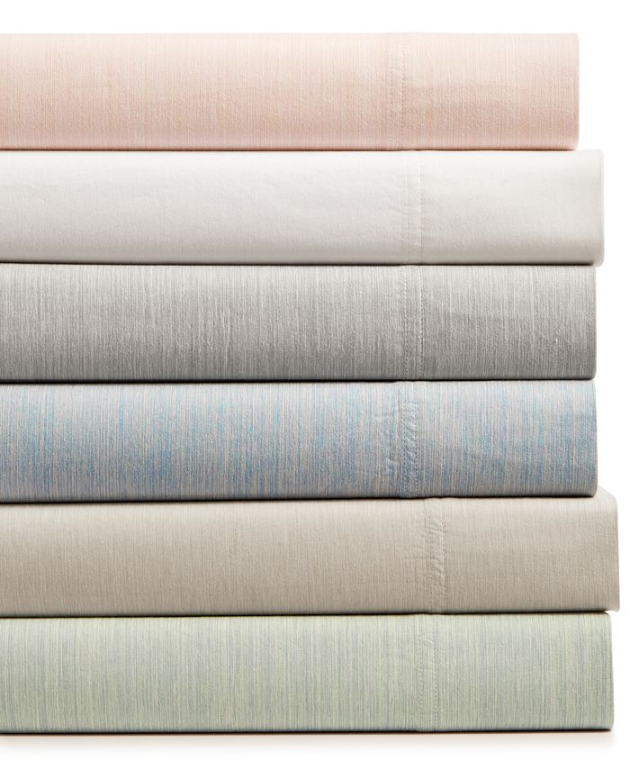 Hotel Collection Cotton 525Thread Count 4Pc. YarnDyed Queen Sheet