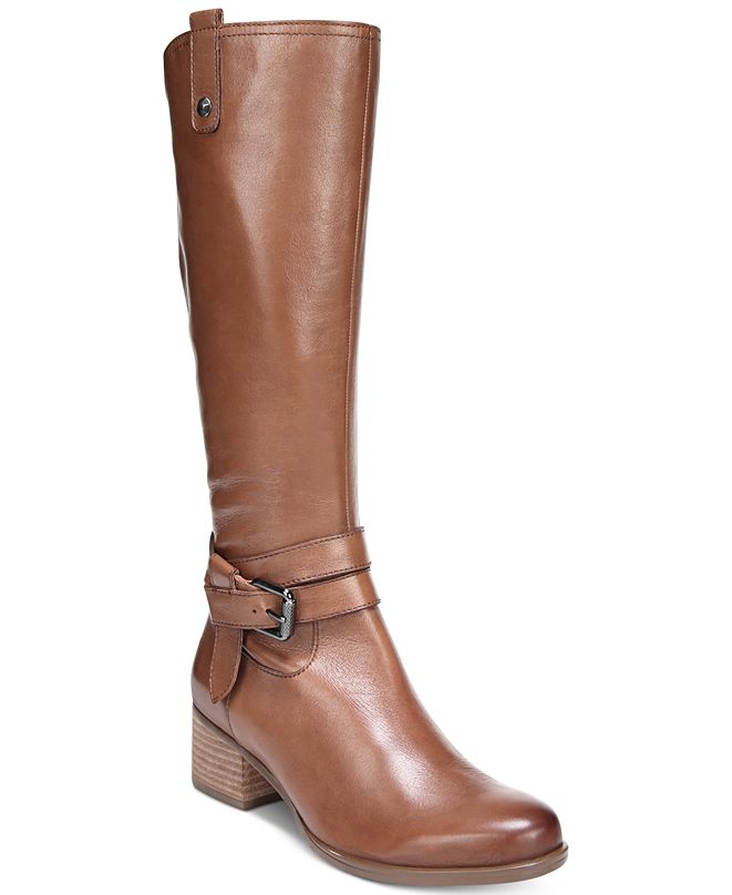 naturalizer calf boots