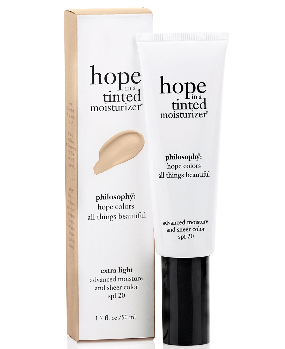 philosophy hope tinted moisturizer spf 20, 1.7 oz.   Makeup   Beauty