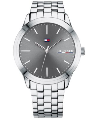 tommy hilfiger men's stainless steel