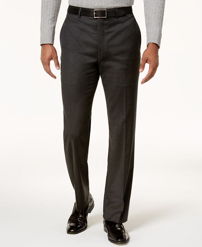 Marc New York by Andrew Marc Men's Classic-Fit Solid Charcoal Suit ...