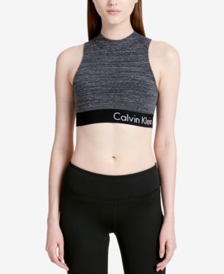 macy's calvin klein sports bra