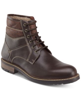 johnston and murphy shearling boot