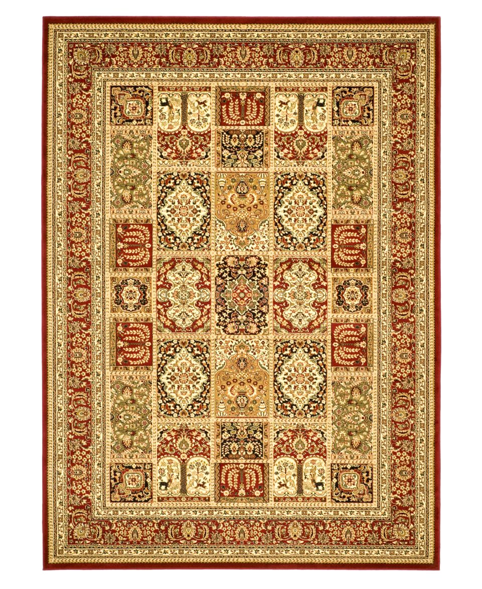 CLOSEOUT Safavieh Area Rug, Lyndhurst LNH217 Multi/Red 8 x 11