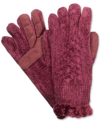 macys mens isotoner gloves