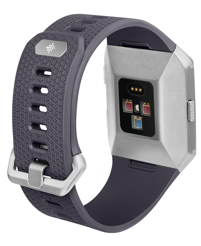 fitbit ionic blue grey silver
