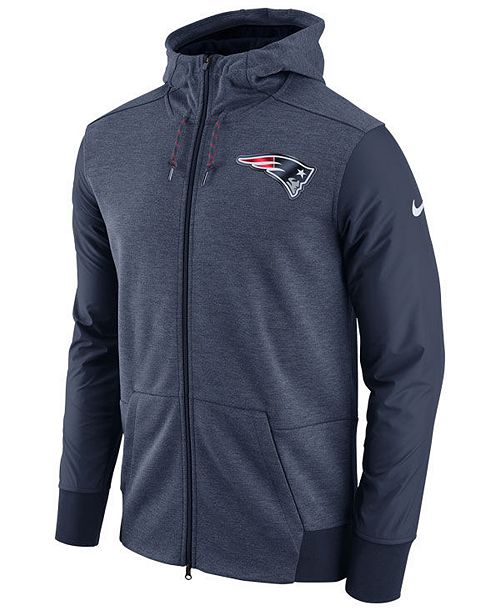 Nike Men S New England Patriots Travel Full Zip Hoodie Reviews Sports Fan Shop By Lids Men Macy S