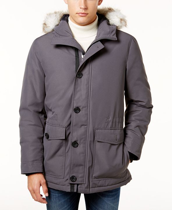 Alfani Men's Parka, Created for Macy's & Reviews Coats & Jackets