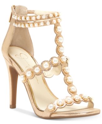 jessica simpson pearl sandals