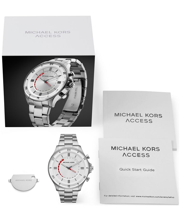michael kors reid hybrid smartwatch