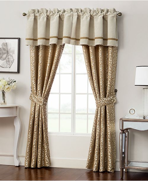 Waterford Home Ansonia Pole Top Pair 100 X 84 Window Drapery Reviews Window Treatments Blinds Macy S