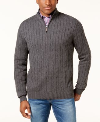 Quarter Zip Cotton Sweatshirt Factory Sale, UP TO 63% OFF | www 