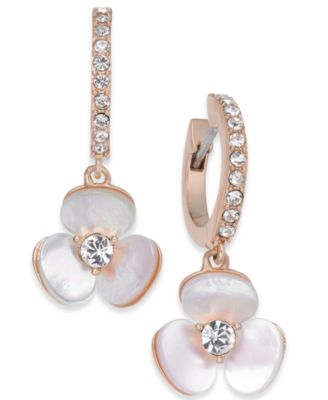 kate spade rose earrings