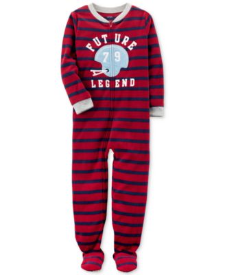 carter's big boy footed pajamas
