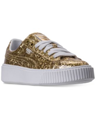 puma platform glitter