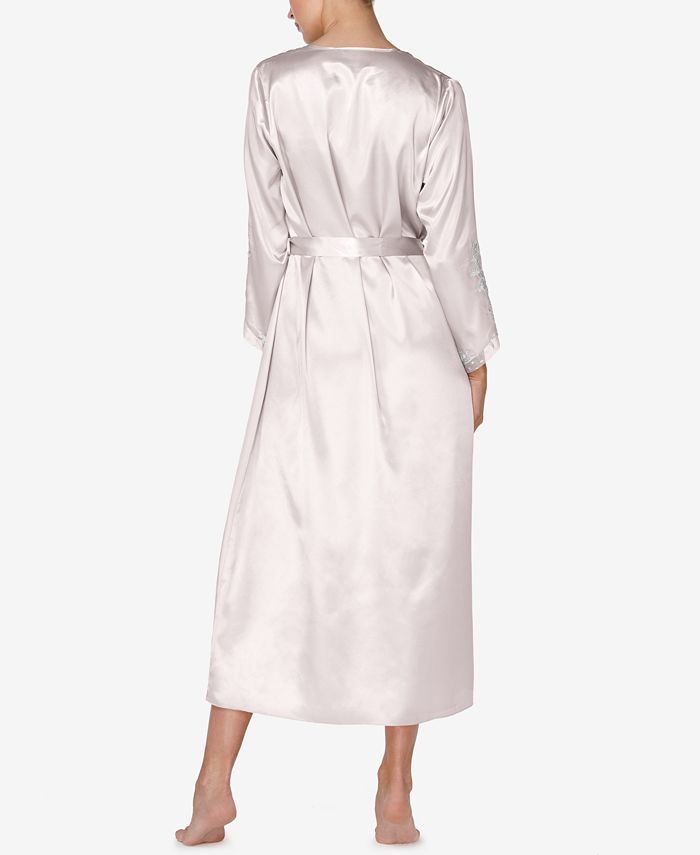 flora by flora nikrooz stella satin venise trim robe