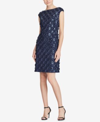 ralph lauren lace dress macy's