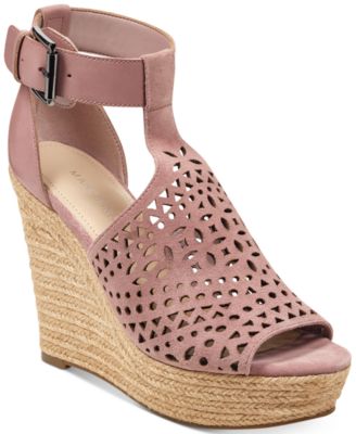 pink marc fisher wedges