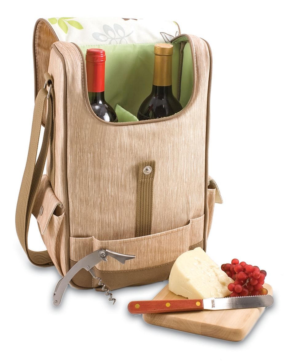 Picnic Time Picnic Basket, Malibu Moka   Casual Dinnerware   Dining