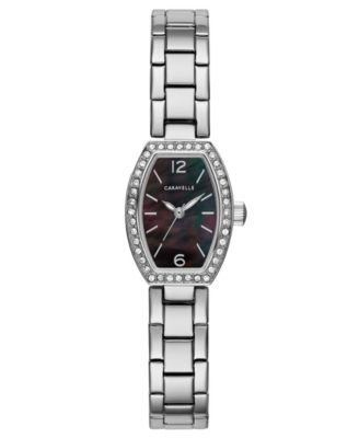 Женские часы-браслет Caravelle Designed by Bulova из нержавеющей стали 18x24 мм