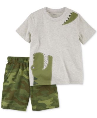 baby camo shorts