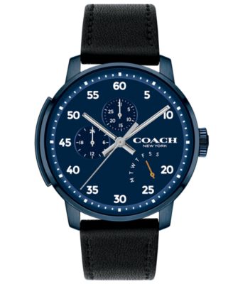 coach men's bleecker watch