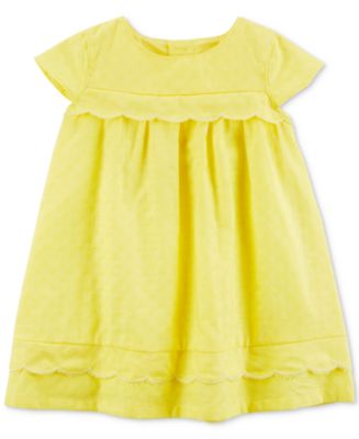 Carter's Yellow Cotton Sundress, Baby Girls & Reviews - All Girls ...