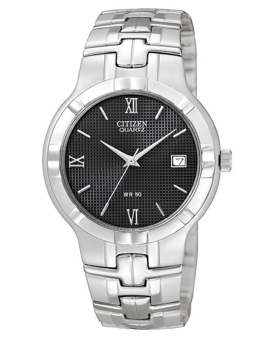 Citizen Watch, Mens Stainless Steel Bracelet 38mm BK2320 52E   All