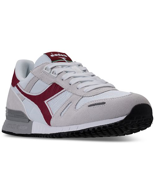 Diadora Men S Titan Ii Casual Sneakers From Finish Line Reviews Finish Line Athletic Shoes Men Macy S