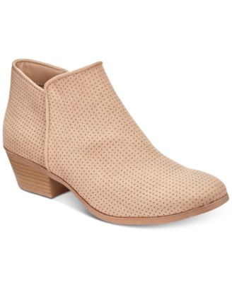 Style \u0026 Co Warrenn Perforated Booties 