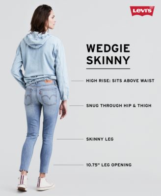 wedgie skinny levi jeans
