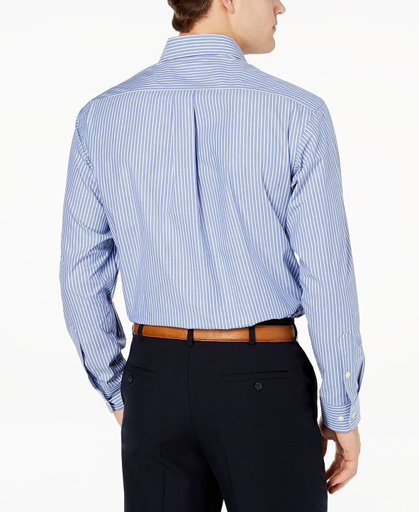 Download Club Room Men's Classic/Regular Fit Stripe Dress Shirt ...