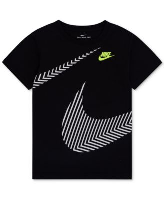 nike swoosh print t shirt