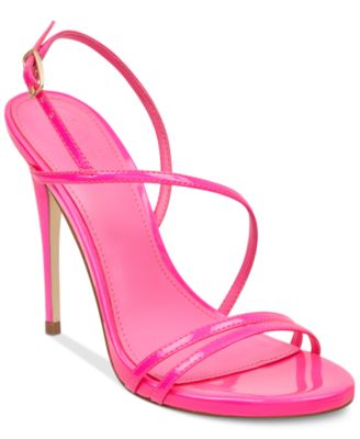 pink guess sandals