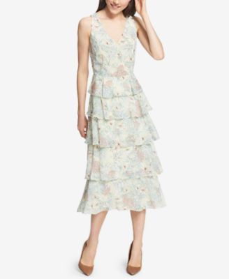 macy's tommy hilfiger floral dress
