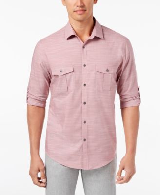Alfani Men's Warren Long Sleeve Shirt 