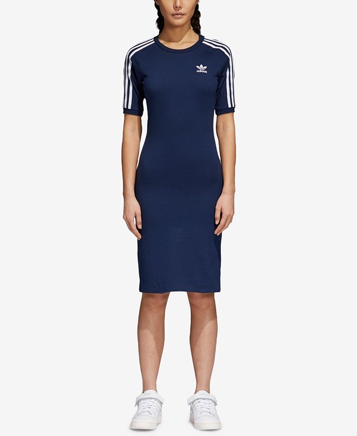 adidas knee length dress