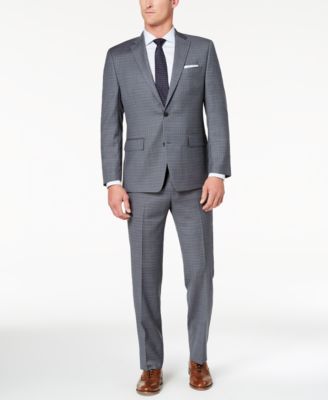 michael kors steel grey suit