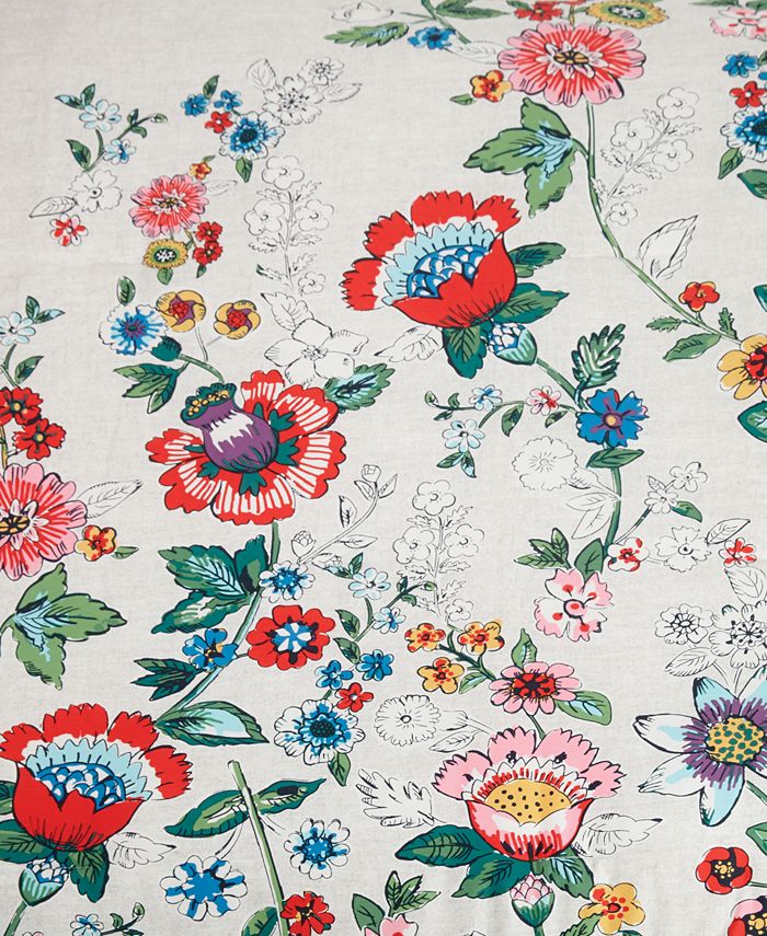 Vera Bradley Coral Floral 3Pc. Full/Queen Comforter Set & Reviews