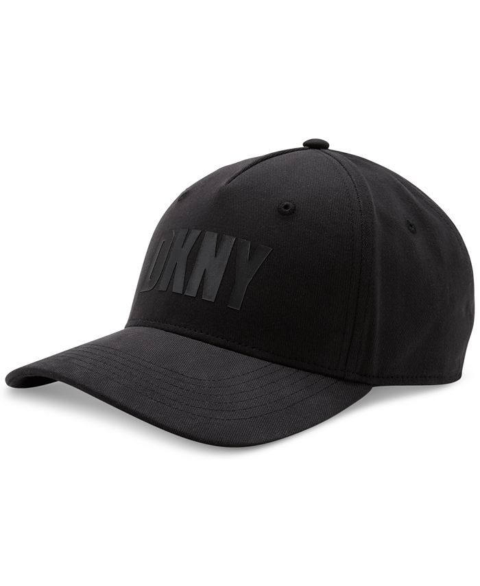 DKNY Men's Flocked Logo Hat, Created for Macy's & Reviews - Hats ...