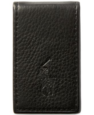 Polo Ralph Lauren Men's Wallet, Pebbled 