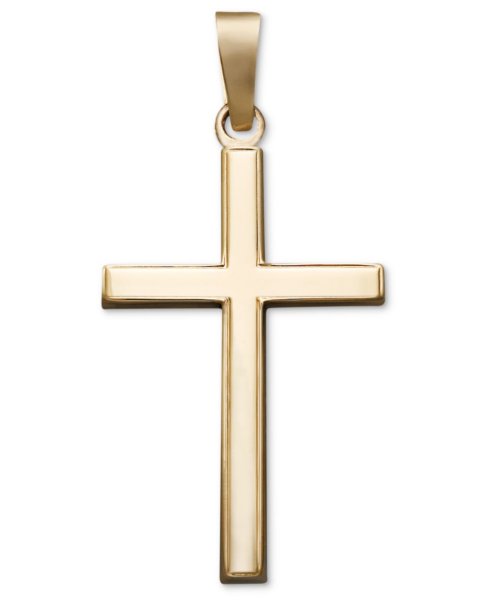 Cross Pendant, 14K Gold Cross   Necklaces   Jewelry & Watches