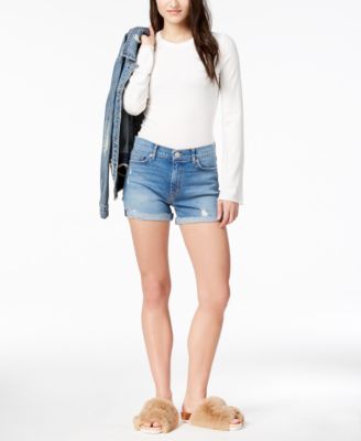 girls hudson jean shorts