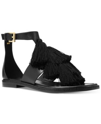 michael kors tassel sandals