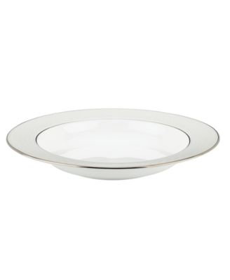 Суповая миска Lenox с венецианским кружевным ободком