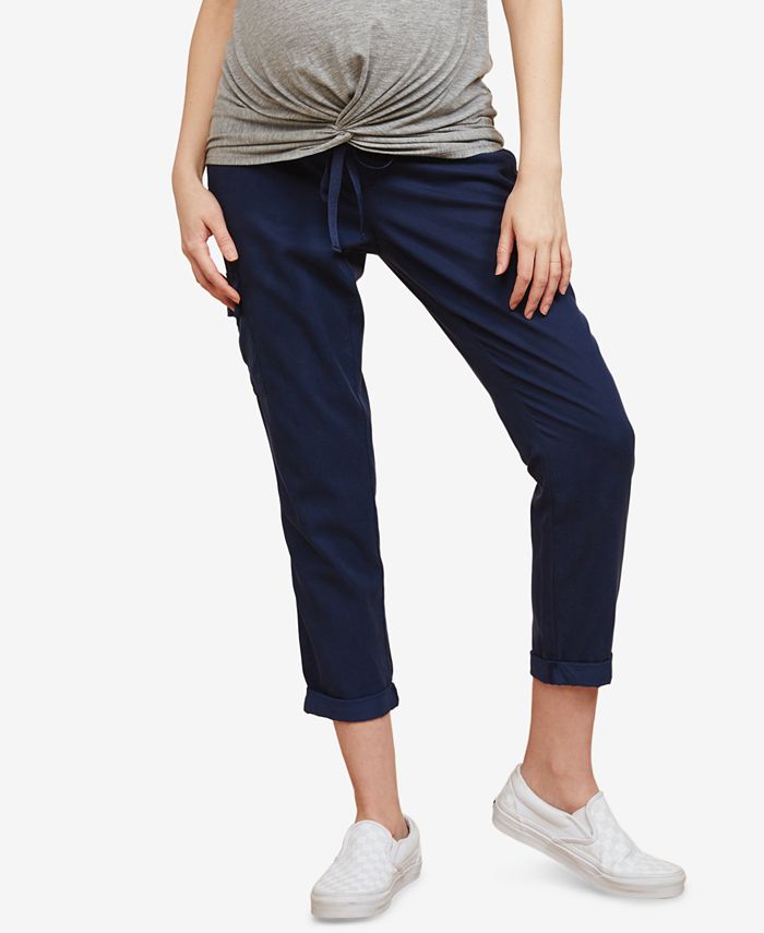 maternity cargo trousers