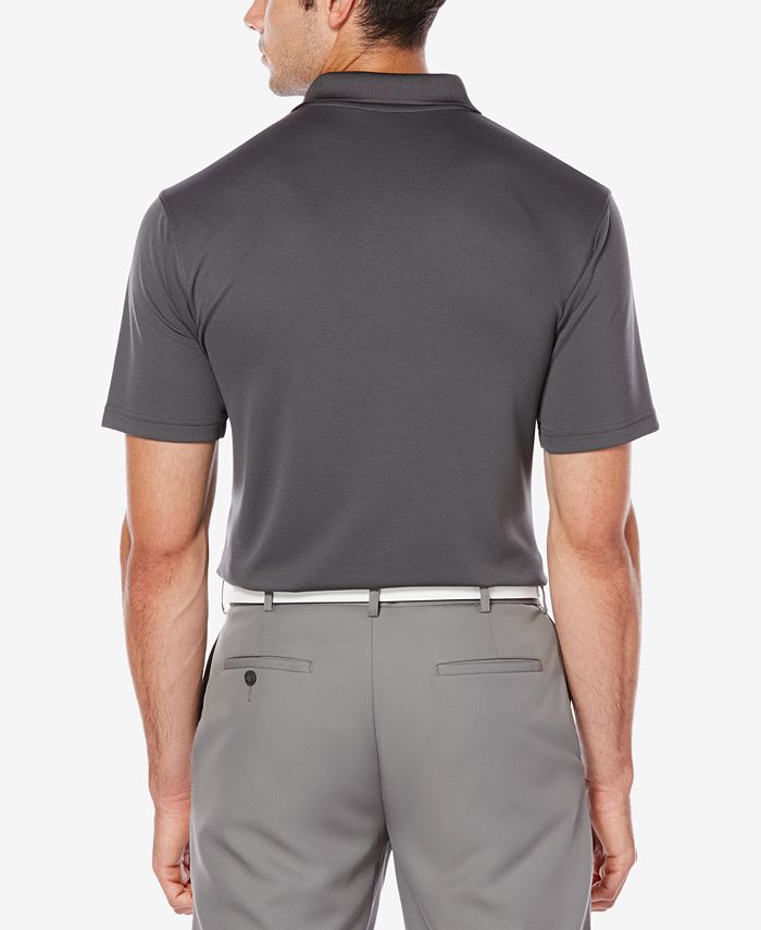 PGA TOUR Men's Airflux Solid Golf Polo Shirt & Reviews Polos Men