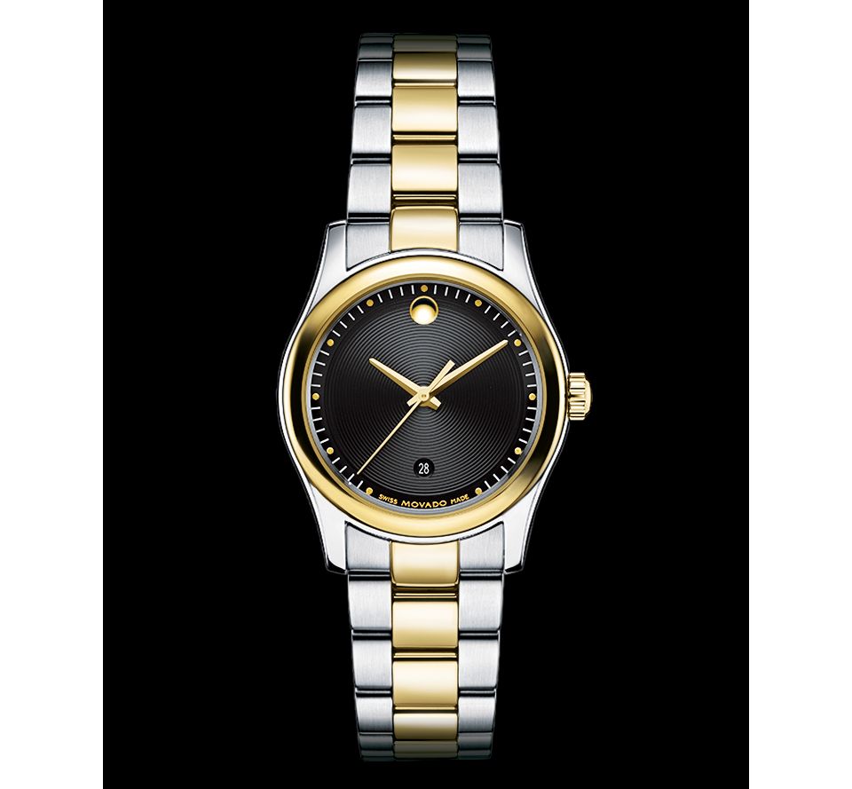 Movado Watch, Womens Swiss Sportivo Two Tone Stainless Steel Bracelet