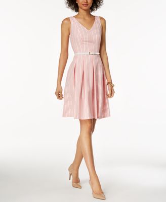 nine west fit and flare dress