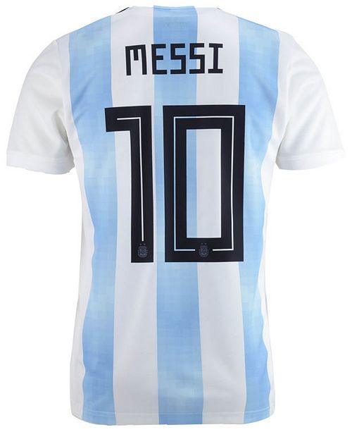 Adidas Lionel Messi Argentina National Team Home Stadium Jersey Big Boys 8 20 Reviews Sports Fan Shop By Lids Men Macy S